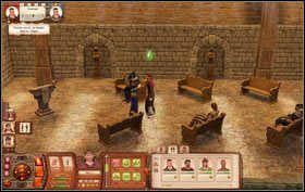 Na początku musimy złożyć petycję u króla - trzeba mieć z nim odpowiednio złe stosunki - Inkwizycja | Misje w The Sims Średniowiecze - The Sims: Średniowiecze - poradnik do gry