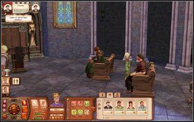 Na początku musimy złożyć petycję u króla - trzeba mieć z nim odpowiednio złe stosunki - Inkwizycja | Misje w The Sims Średniowiecze - The Sims: Średniowiecze - poradnik do gry