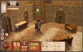 Postać poboczna będzie mogła promować kazanie przesadnymi lub rzetelnymi opisami - Krzyżowcy Kultury | Misje w The Sims Średniowiecze - The Sims: Średniowiecze - poradnik do gry