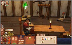 Po kilku rozmowach Kupiec poprosi o pomoc jednego z Kapłanów - Smok z Miasta... (1) | Misje w The Sims Średniowiecze - The Sims: Średniowiecze - poradnik do gry