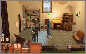 Żeby zaaplikować lekarstwo pacjentom musimy je wytworzyć lub kupić w Kramie Wiejskim - Wschodnie Obietnice | Misje w The Sims Średniowiecze - The Sims: Średniowiecze - poradnik do gry