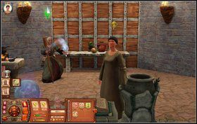 Później rozmawiamy z doradcą i wracamy do wieży, aby wieszczyć - Złowieszczy Czarnoksiężnik | Misje w The Sims Średniowiecze - The Sims: Średniowiecze - poradnik do gry