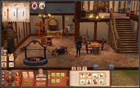 Po kilku rozmowach odbieramy przesyłkę ze Szkatuły Pocztowej i konsultujemy się z magiem - Zwariowane Golemy | Misje w The Sims Średniowiecze - The Sims: Średniowiecze - poradnik do gry