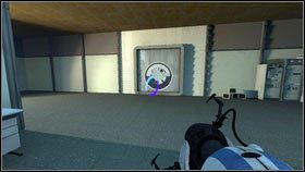 Kolejna niebieska ścieżka przeniesie maszyny do pomieszczania biurowego - Rozdział 4 - Świetlna bariera (3) | Tryb współpracy Portal 2 - Portal 2 - poradnik do gry