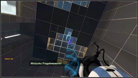 Tutaj również niebieski robot będzie odpowiedzialny za ochronę - Rozdział 4 - Świetlna bariera (3) | Tryb współpracy Portal 2 - Portal 2 - poradnik do gry