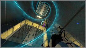 Trzeba to zrobić zaraz po tym jak kolce zostaną opuszczone [1] - Rozdział 4 - Świetlna bariera (3) | Tryb współpracy Portal 2 - Portal 2 - poradnik do gry