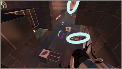 Po zakończeniu przygotować grubsza maszyna może stanąć na czerwonym podeście - Rozdział 4 - Świetlna bariera (2) | Tryb współpracy Portal 2 - Portal 2 - poradnik do gry