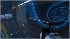 Powstanie poziomy tunel, do którego powinien wskoczyć jego towarzysz - Rozdział 4 - Świetlna bariera (2) | Tryb współpracy Portal 2 - Portal 2 - poradnik do gry