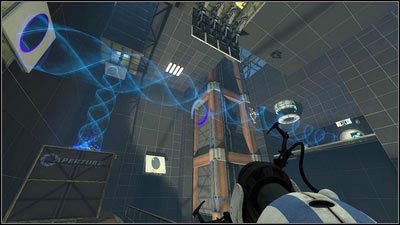 Następny krok wymaga zgrania - Rozdział 4 - Świetlna bariera (1) | Tryb współpracy Portal 2 - Portal 2 - poradnik do gry