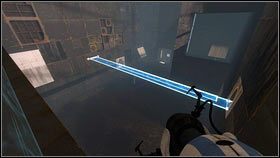 Stamtąd musi postawić dwie kolejne dziury - Rozdział 3 - Świetlna bariera (2) | Tryb współpracy Portal 2 - Portal 2 - poradnik do gry