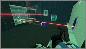 W tym samym czasie jego kompan powinien stanąć na platformie naprzeciwko wyjścia [1] - Rozdział 2 - Masa i prędkość (3) | Tryb współpracy Portal 2 - Portal 2 - poradnik do gry