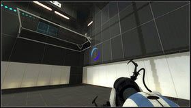 Wyląduje obok czerwonego przycisku [1] - Rozdział 2 - Masa i prędkość (2) | Tryb współpracy Portal 2 - Portal 2 - poradnik do gry