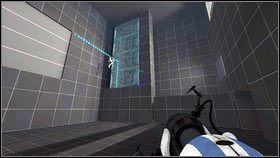 Jak odbije się z wyrzutni, przeleci obok skrzynki - Rozdział 2 - Masa i prędkość (2) | Tryb współpracy Portal 2 - Portal 2 - poradnik do gry