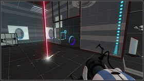 W ten sposób wiązka przejdzie przez dwie żarówki i otworzy drzwi [1] - Rozdział 1 - Tworzenie zespołu (2) | Tryb współpracy Portal 2 - Portal 2 - poradnik do gry