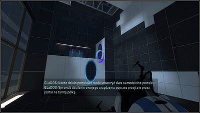 Przechodząc na drugą stronę zdobędziesz broń tworzącą portale - Rozdział 1 - Tworzenie zespołu (1) | Tryb współpracy Portal 2 - Portal 2 - poradnik do gry