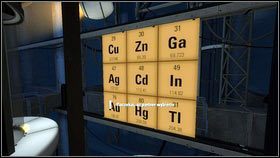 Po rozpoczęciu etapu, niech niebieski robot wybierze ulubione zwierze na tablicy [1] - Rozdział 1 - Tworzenie zespołu (1) | Tryb współpracy Portal 2 - Portal 2 - poradnik do gry