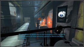 Pomarańczowy umieść naprzeciwko pomarańczowej rury [1], a następnie wciśnij guzik - Rozdział 9 - Teraz musi Cię zabić (2) | Opis przejścia Portal 2 - Portal 2 - poradnik do gry