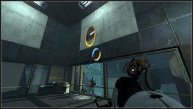 Przez zbite okno stwórz w tamtym miejscu jeden portal [1] - Rozdział 9 - Teraz musi Cię zabić (2) | Opis przejścia Portal 2 - Portal 2 - poradnik do gry