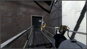 Wskocz do środka, a przelecisz na kolejny chodnik - Rozdział 9 - Teraz musi Cię zabić (1) | Opis przejścia Portal 2 - Portal 2 - poradnik do gry