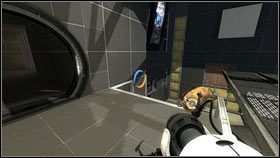 Gdy skończysz, wróć na górę, stawiając dwa portal na białych płaszczyznach po lewej [1] - Rozdział 8 - Swędzenie (3) | Opis przejścia Portal 2 - Portal 2 - poradnik do gry