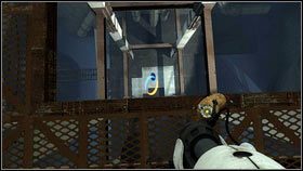 Obróć się o 180 stopni, to zobaczysz kolejną białą podłogę - Rozdział 7 - Ponowne spotkanie (4) | Opis przejścia Portal 2 - Portal 2 - poradnik do gry