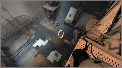 Gdy znajdziesz się na szczycie, postaw kolejne dziury - Rozdział 6 - Upadek (5) | Opis przejścia Portal 2 - Portal 2 - poradnik do gry