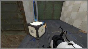 Wciśnij go, a pojawi się biała skrzynka [1] - Rozdział 6 - Upadek (3) | Opis przejścia Portal 2 - Portal 2 - poradnik do gry