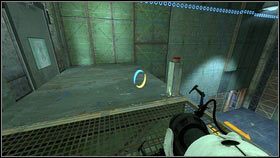 Gdy znajdziesz się po drugiej stronie, wskocz do żelu i przeskocz na platformę na przeciwko [1] - Rozdział 6 - Upadek (3) | Opis przejścia Portal 2 - Portal 2 - poradnik do gry