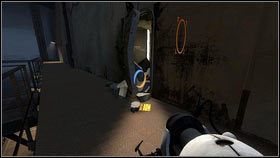 Po dojściu do końca chodnika, wejdź na górę [1] - Rozdział 6 - Upadek (2) | Opis przejścia Portal 2 - Portal 2 - poradnik do gry