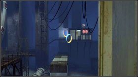 Dojdziesz po nich do pomieszczenia z czerwonym przyciskiem [1] - Rozdział 6 - Upadek (1) | Opis przejścia Portal 2 - Portal 2 - poradnik do gry