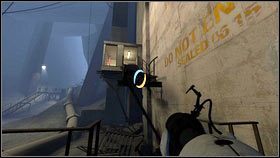 Udaj się na schody przed nim, a następnie skręć w lewo [1] - Rozdział 6 - Upadek (1) | Opis przejścia Portal 2 - Portal 2 - poradnik do gry