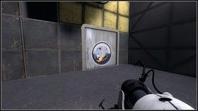 Chwilę później Wheatley otworzy drzwi po drugiej stronie pokoju kontrolnego [1] - Rozdział 5 - Ucieczka (1) | Opis przejścia Portal 2 - Portal 2 - poradnik do gry