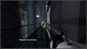 Po drugiej stronie będzie kolejny metalowy chodnik [1] - Rozdział 5 - Ucieczka (1) | Opis przejścia Portal 2 - Portal 2 - poradnik do gry