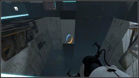 Wciśnięcie guzika spowoduje pojawienie się skrzynki [1] - Rozdział 3 - Powrót (2) | Opis przejścia Portal 2 - Portal 2 - poradnik do gry