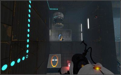 Wciśnij go, a za twoimi plecami pojawi się skrzynka - Rozdział 3 - Powrót (1) | Opis przejścia Portal 2 - Portal 2 - poradnik do gry