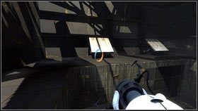 W ten sposób odblokujesz wiązkę i wjedziesz na górę [1] - Rozdział 2 - Zimny start (3) | Opis przejścia Portal 2 - Portal 2 - poradnik do gry