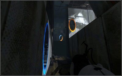 Idąc dalej dojdziesz do ślepego zaułka - Rozdział 1 - Komunikat (4) | Opis przejścia Portal 2 - Portal 2 - poradnik do gry