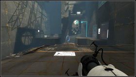 Postaw pudło na podeście, a drzwi się otworzą [1] - Rozdział 1 - Komunikat (3) | Opis przejścia Portal 2 - Portal 2 - poradnik do gry