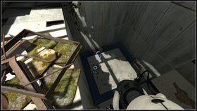 Po dotarciu na miejsce idź cały czas prosto - Rozdział 1 - Komunikat (2) | Opis przejścia Portal 2 - Portal 2 - poradnik do gry