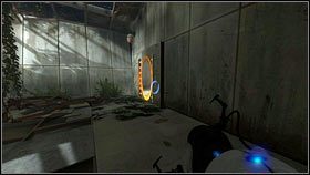 Gdy znajdziesz się na miejscu, odwróć się w lewo - Rozdział 1 - Komunikat (2) | Opis przejścia Portal 2 - Portal 2 - poradnik do gry