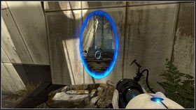 Kila sekund później powinieneś znaleźć się w pomieszczeniu z kolejnym portalem [1] - Rozdział 1 - Komunikat (2) | Opis przejścia Portal 2 - Portal 2 - poradnik do gry