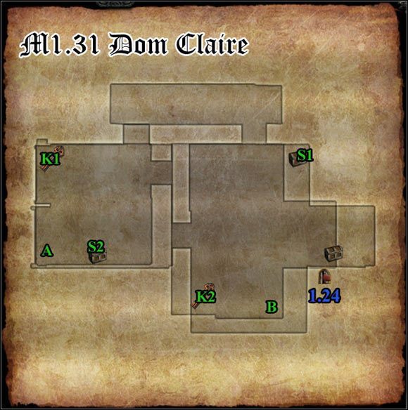 A Listy miłosne Claire - [FoV - Mapy] M1.31; M1.32- Dom Claire i Dom tajemnic | Divinity II - Divinity II: The Dragon Knight Saga - poradnik do gry