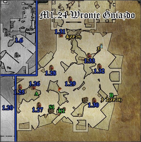 1 - [FoV - Mapy] M1.24; M1.25- Wronie Gniazdo i Dom Serwusa i Aliny | Divinity II - Divinity II: The Dragon Knight Saga - poradnik do gry