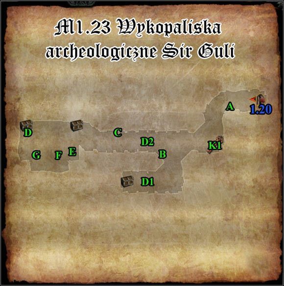 A, B, C, D, E Mikstury Heleona związane z ZP12 - [FoV - Mapy] M1.22; M1.23- Gospoda Krąg Zaufanych i Wykopalisko archeologiczne Guli - Divinity II: The Dragon Knight Saga - poradnik do gry