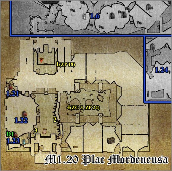 1 - [FoV - Mapy] M1.20; M1.21- Plac Mordeneusa i Opuszczona piwnica | Divinity II - Divinity II: The Dragon Knight Saga - poradnik do gry