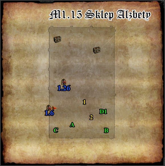 1 - [FoV - Mapy] M1.15; M1.16- Sklep Alzbety i Teatr - Divinity II: The Dragon Knight Saga - poradnik do gry