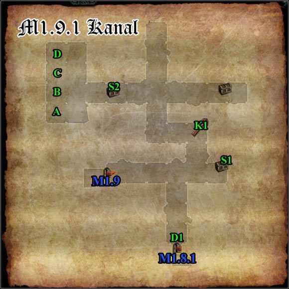 K1 Klucz do S1 - [FoV - Mapy] M1.9.1; M1.10- Kanał i Przytulne mieszkanko | Divinity II - Divinity II: The Dragon Knight Saga - poradnik do gry