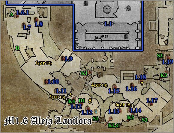 1 - [FoV - Mapy] M1.6; M1.6.1- Aleja Lanilora i Kapliczka Maxosa | Divinity II - Divinity II: The Dragon Knight Saga - poradnik do gry