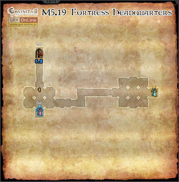 1 - [ED - Mapy- Fiordy Orobaskie] M5.18; M5.19- Wewnętrzne przejście i Kwatera główna Stonea - Divinity II: The Dragon Knight Saga - poradnik do gry