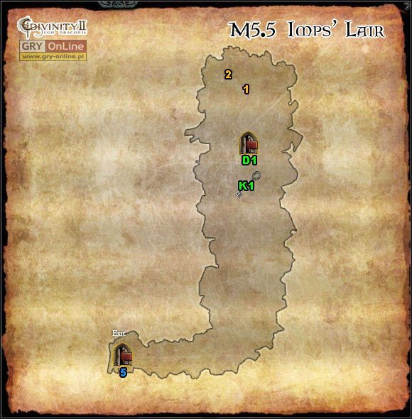 1 - [ED - Mapy- Fiordy Orobaskie] M5.4; M5.5- Kryjówka bandytów i Jaskinia chochlików - Divinity II: The Dragon Knight Saga - poradnik do gry